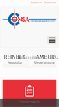 Mobile Screenshot of consa-spedition.de
